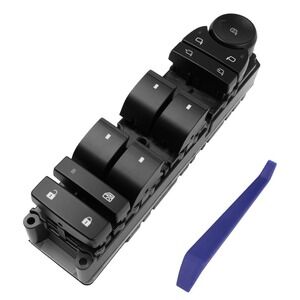 Driver Master Power Window Mirror Switch Black 20835553 07-14 Chevy GMC Cadillac